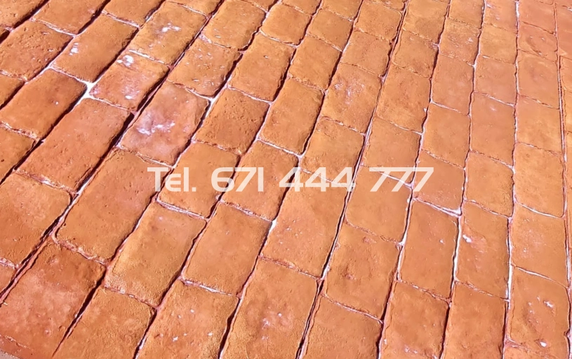 Imitación Adoquín en Hormigón Impreso